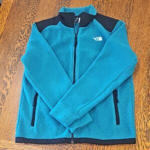 The North Face Mens Teal Fleece Jacket
